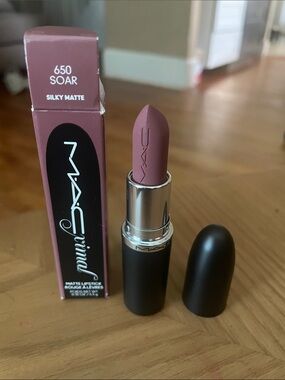 MAC Cosmetics Satin Matte Lipstick 650 Soar -